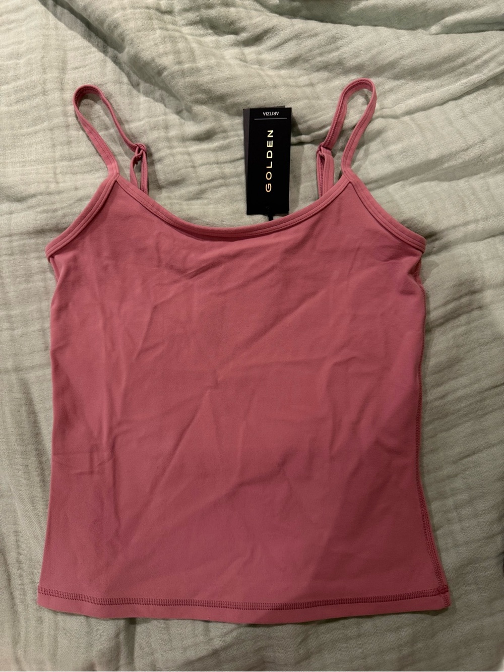 Aritzia TNA golden tank